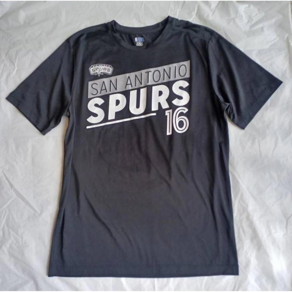 NBA Brand San Antonio Spurs M‎ #16 Pau Gasol TX3 Workout T-Shirt Tee Lightweight
